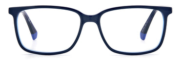 Premium Men Polaroid Eyeglasses: PLD D394 - Blue Azure - SpecSMART Eye Clinic (Front View)